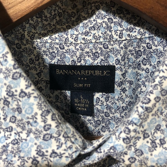 Banana Republic Other - Banana Republic Slim Non-Iron 16-16.5 x 34-35